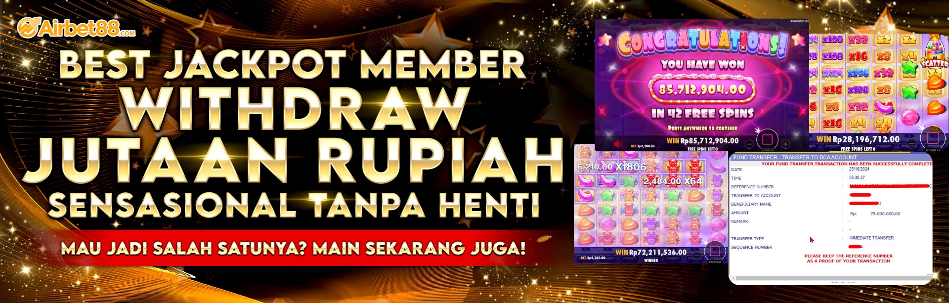 BUKTI WITHDRAW HARIAN