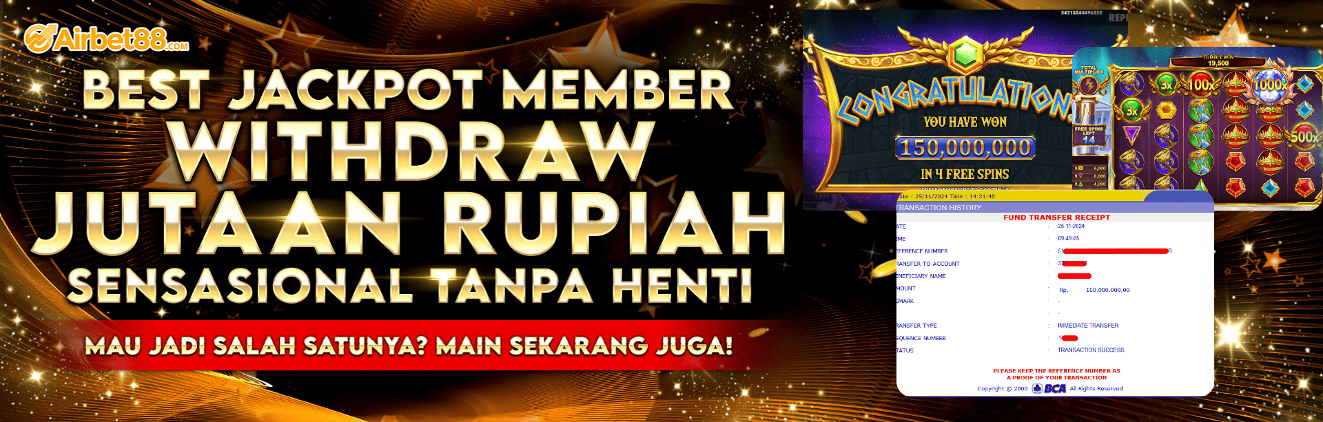 BUKTI WITHDRAW HARIAN