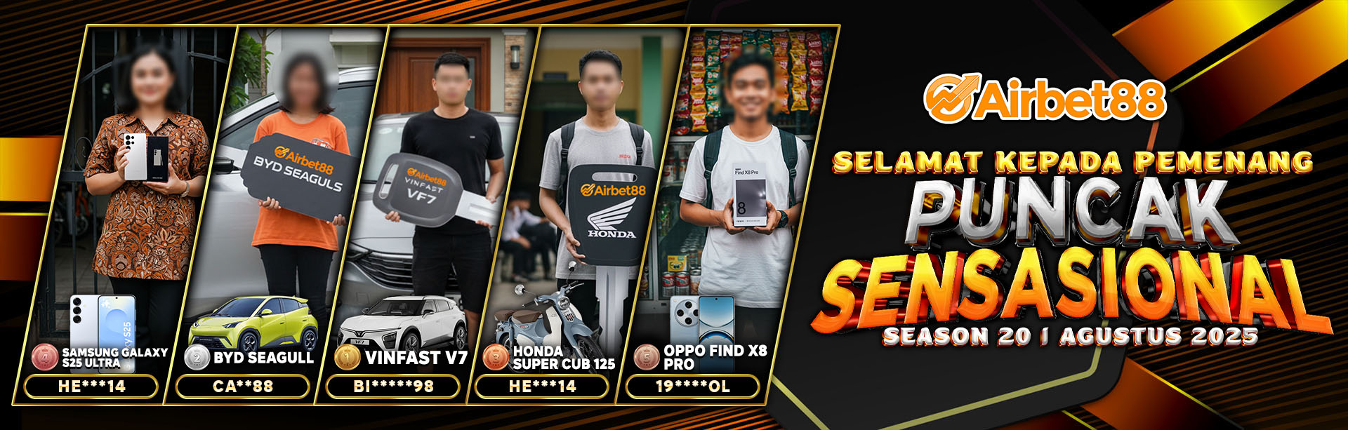 LEADERBOARD WINNER