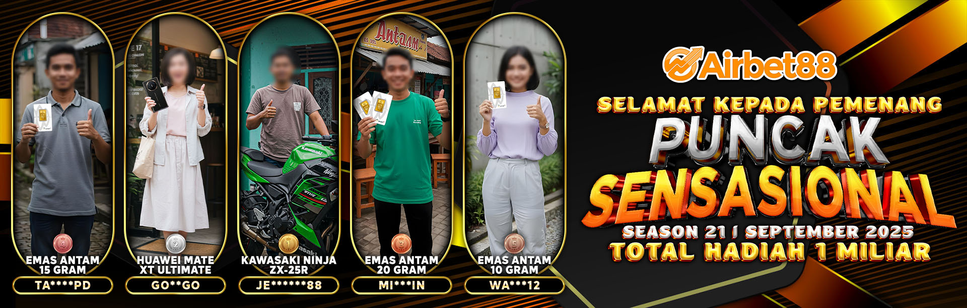 LEADERBOARD WINNER