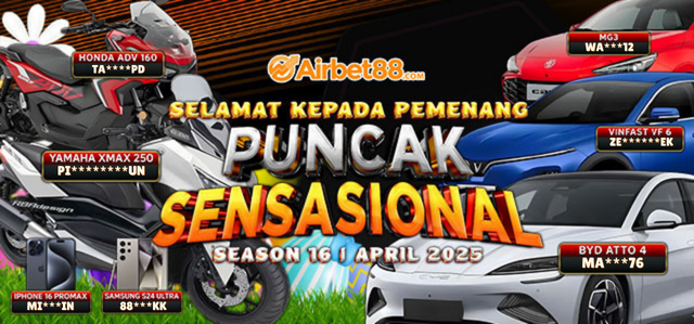 PEMENANG PUNCAK SENSATIONAL APRIL 2025