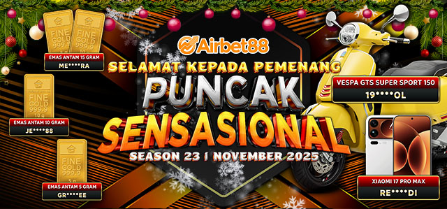 PEMENANG PUNCAK SENSASIONAL NOVEMBER 2025