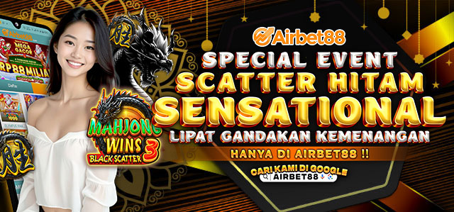 SCATTER HITAM !!!