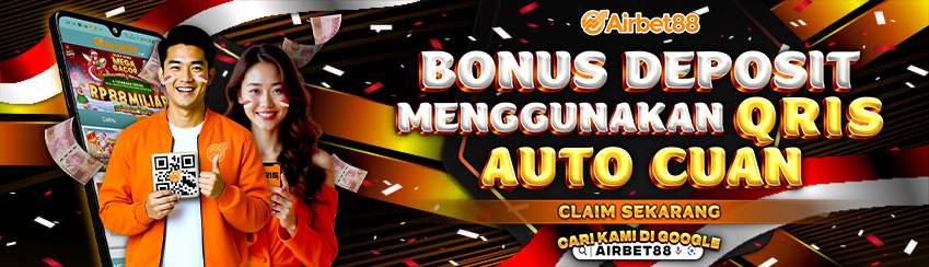 BONUS DEPOSIT MENGGUNAKAN QRIS PASTI CUAN