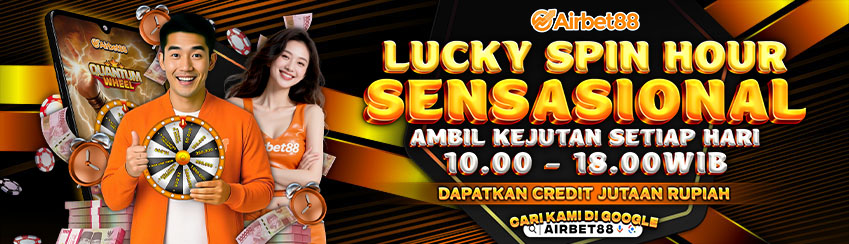 Happy Spin Hour – Satu Putaran, Seribu Kejutan, Hadiah Menantimu! Lucky Hour 10.00 s/d 18.00 Wib