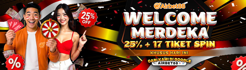 BONUS NEW MEMBER SENSASIONAL SLOT 25% MERDEKA